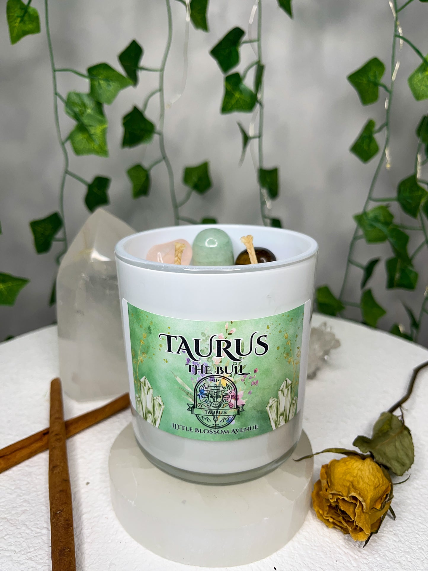 Zodiac Taurus Candle