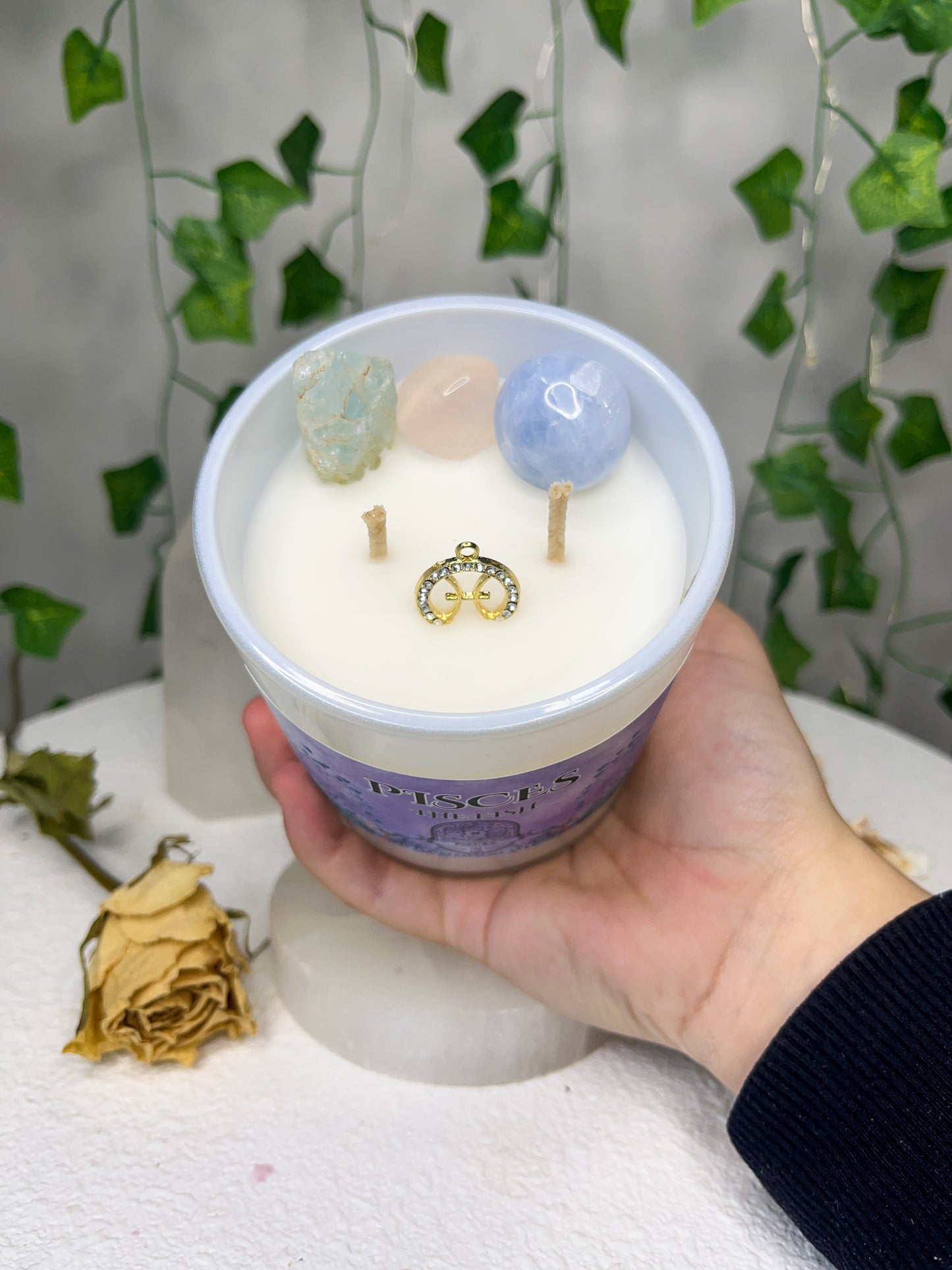 Zodiac Pisces Candle