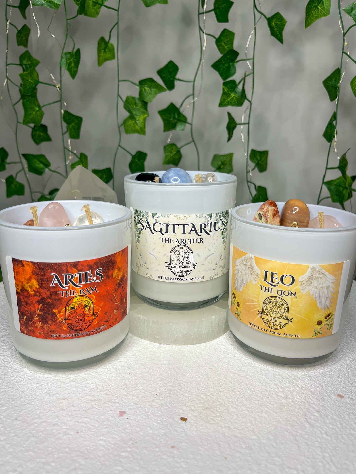 Zodiac Leo Candle