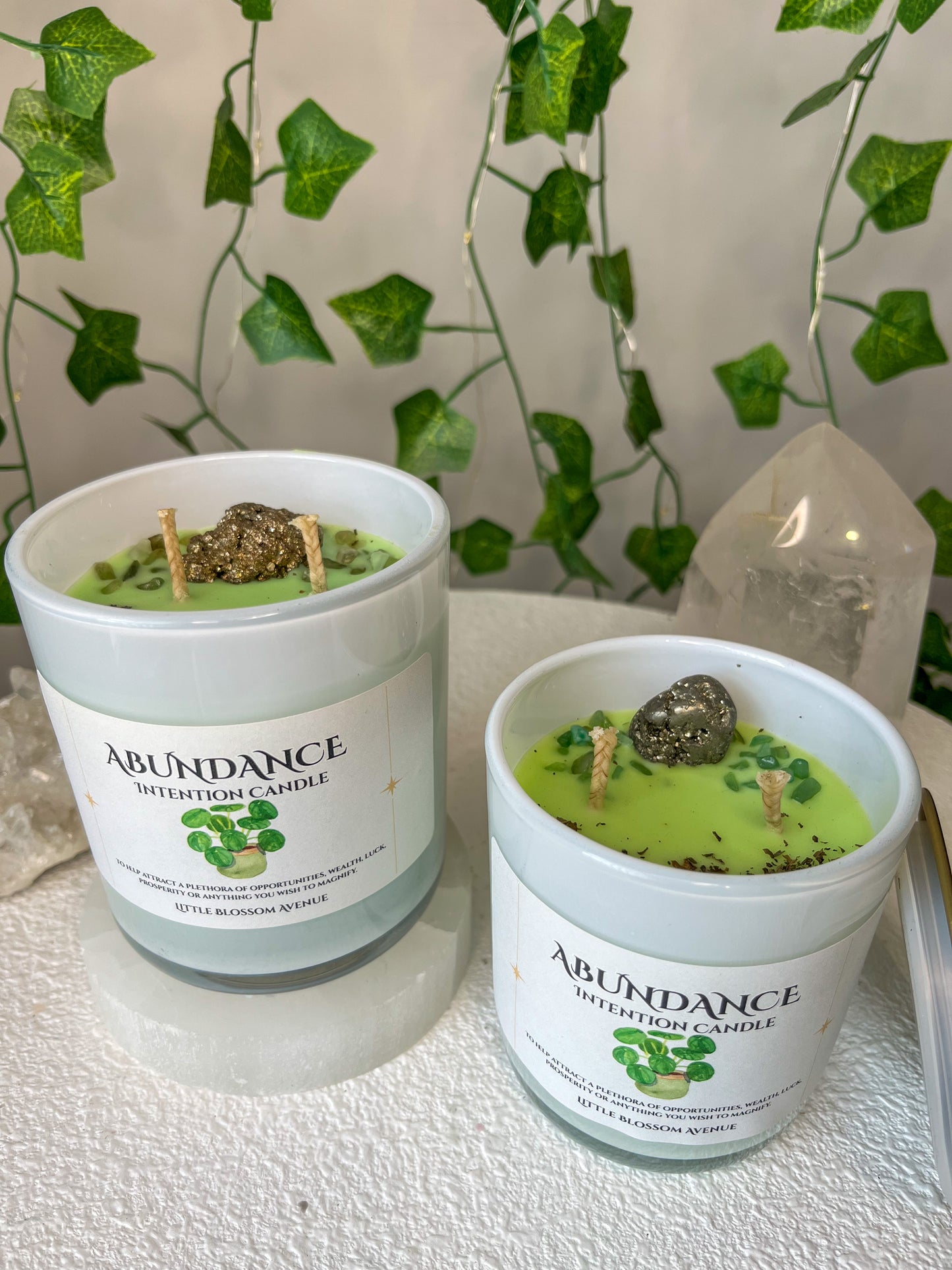 Abundance Intention Candle