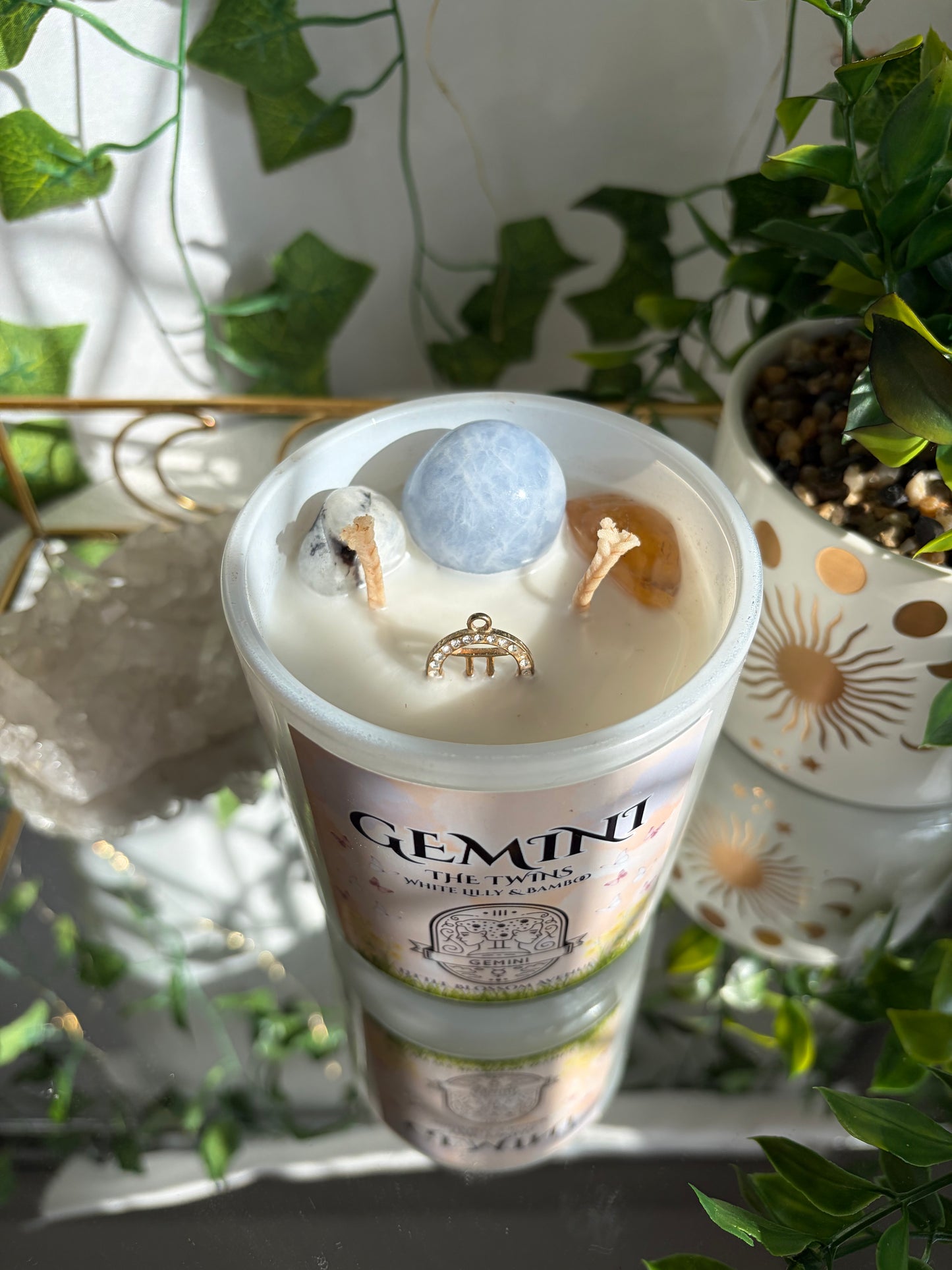 Zodiac Gemini Candle