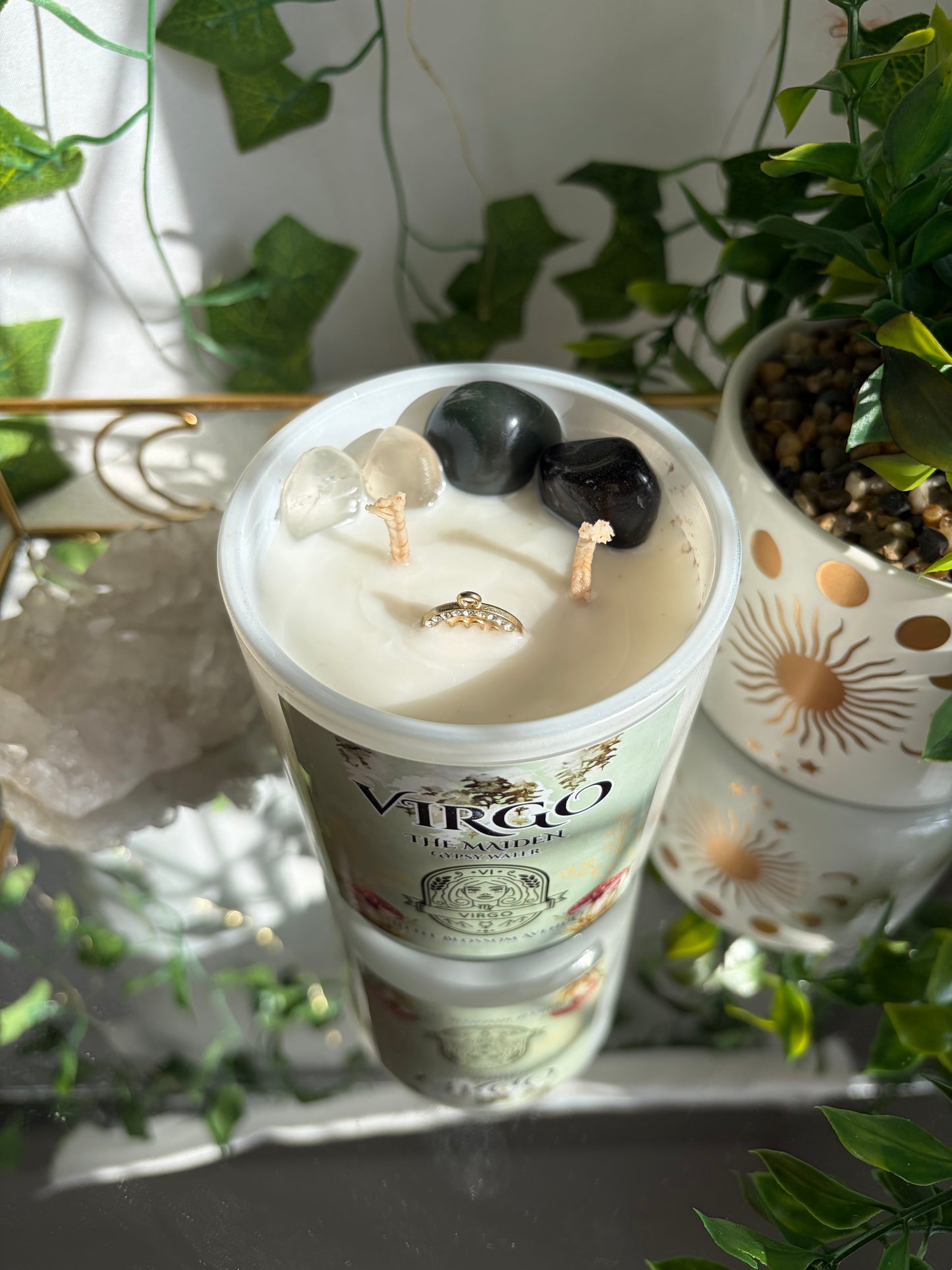 Zodiac Virgo Candle