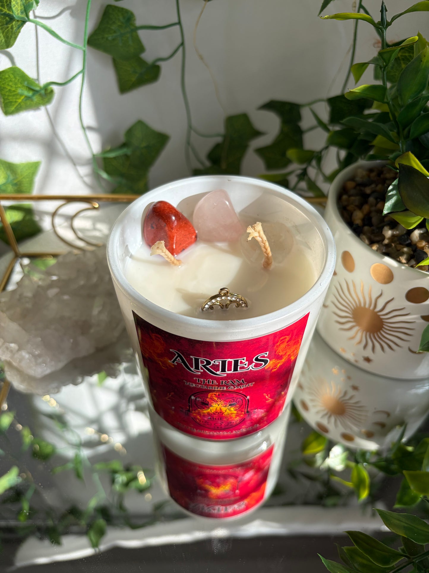 Zodiac Aries Candle
