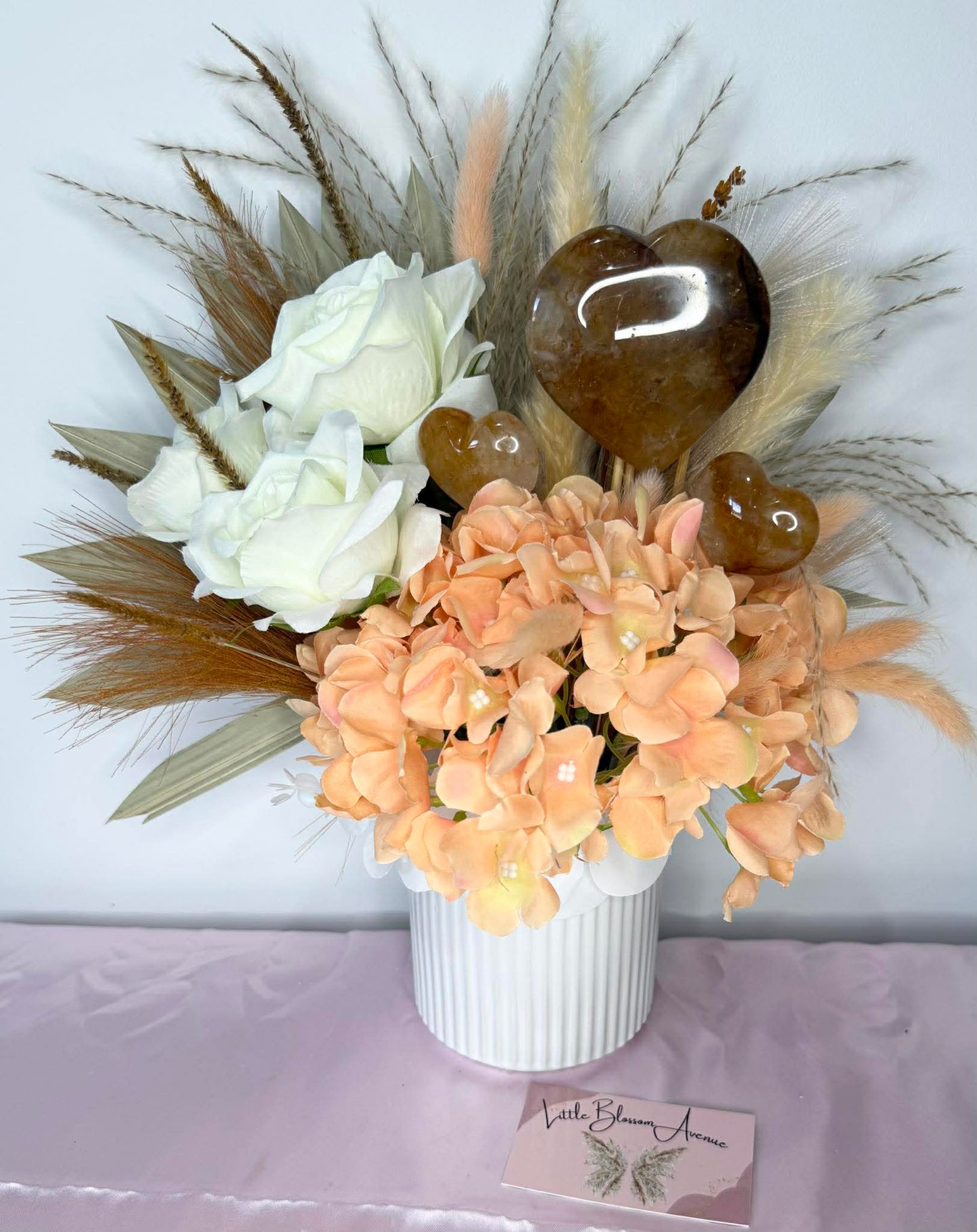 Heart Crystal Arrangements