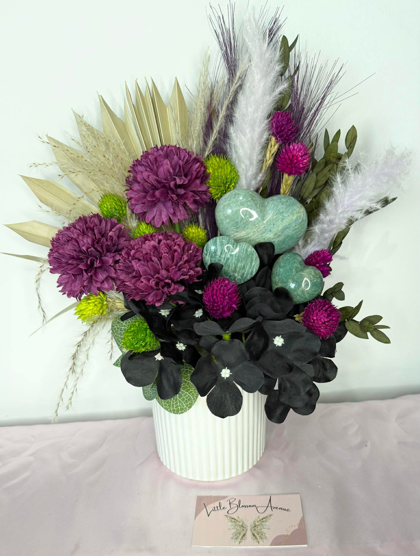 Heart Crystal Arrangements