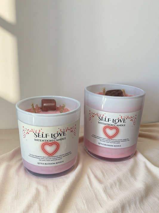 Self-Love Intention Candle
