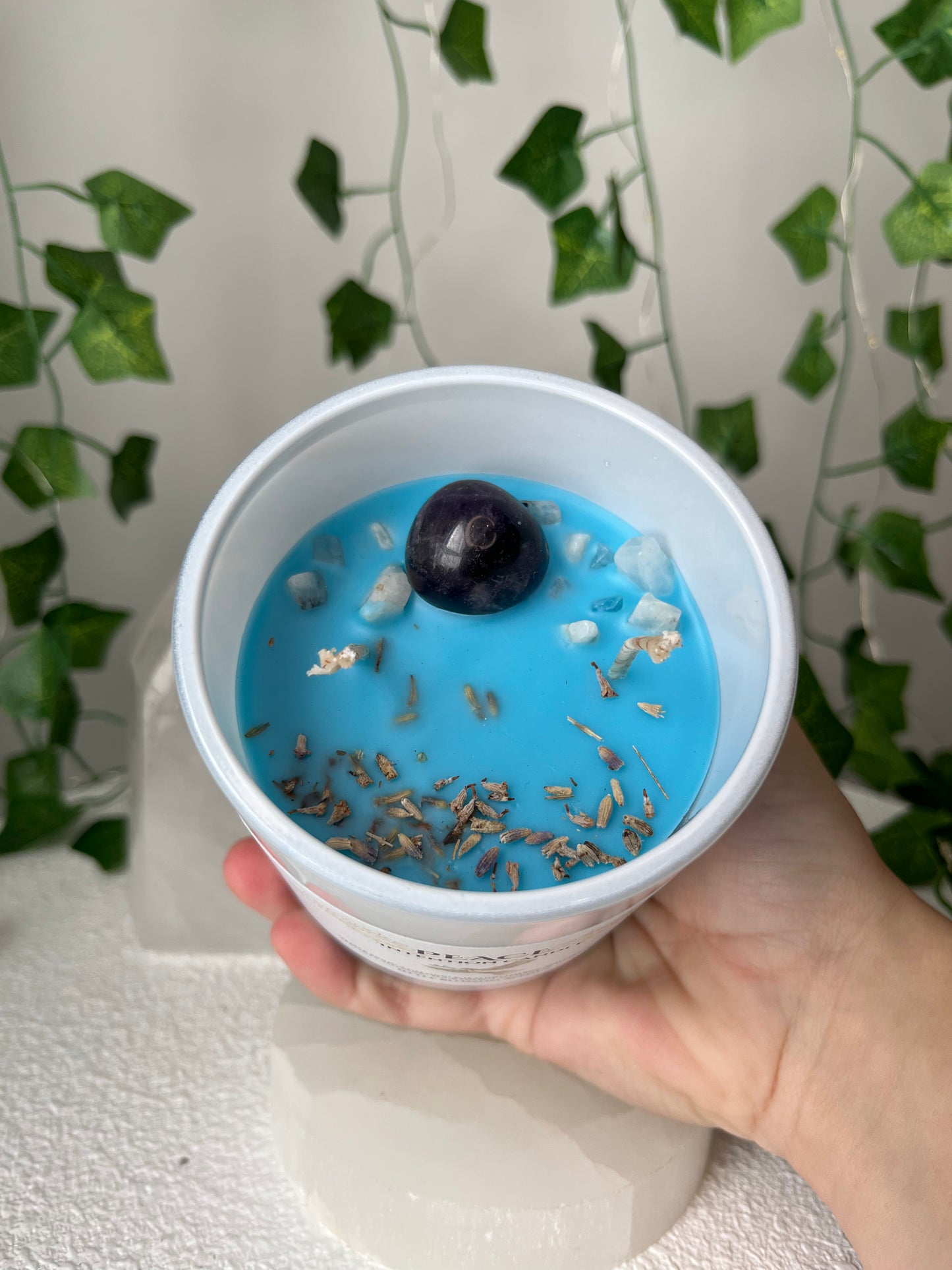 Peace Intention Candle