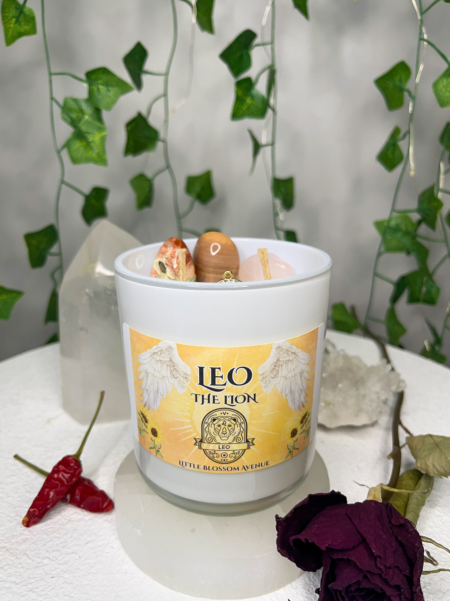 Zodiac Leo Candle