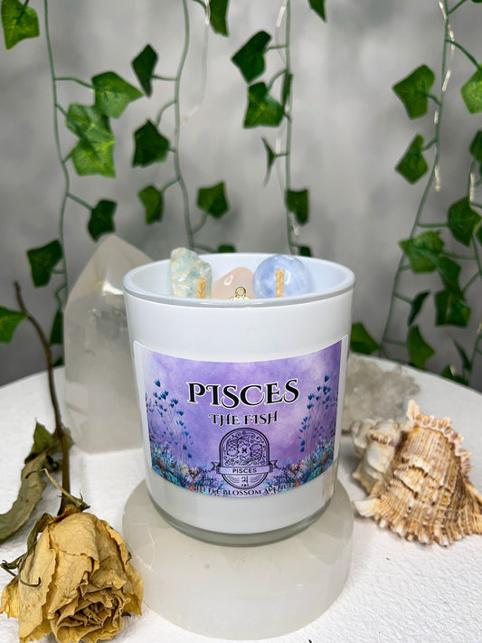 Zodiac Pisces Candle