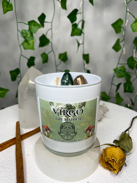 Zodiac Virgo Candle