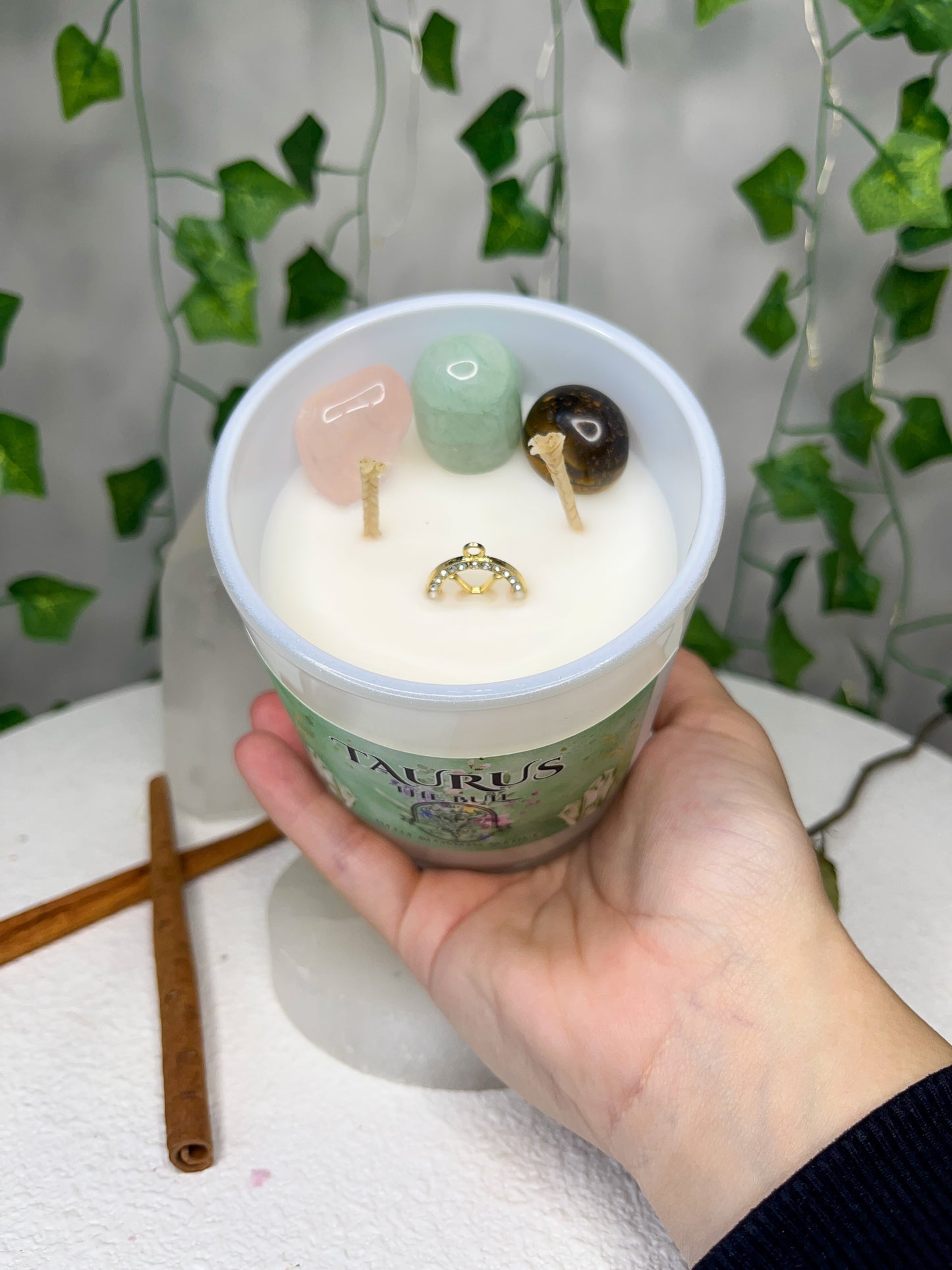 Zodiac Taurus Candle