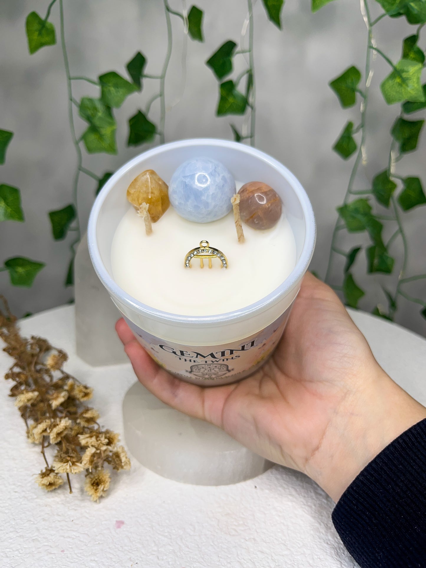 Zodiac Gemini Candle