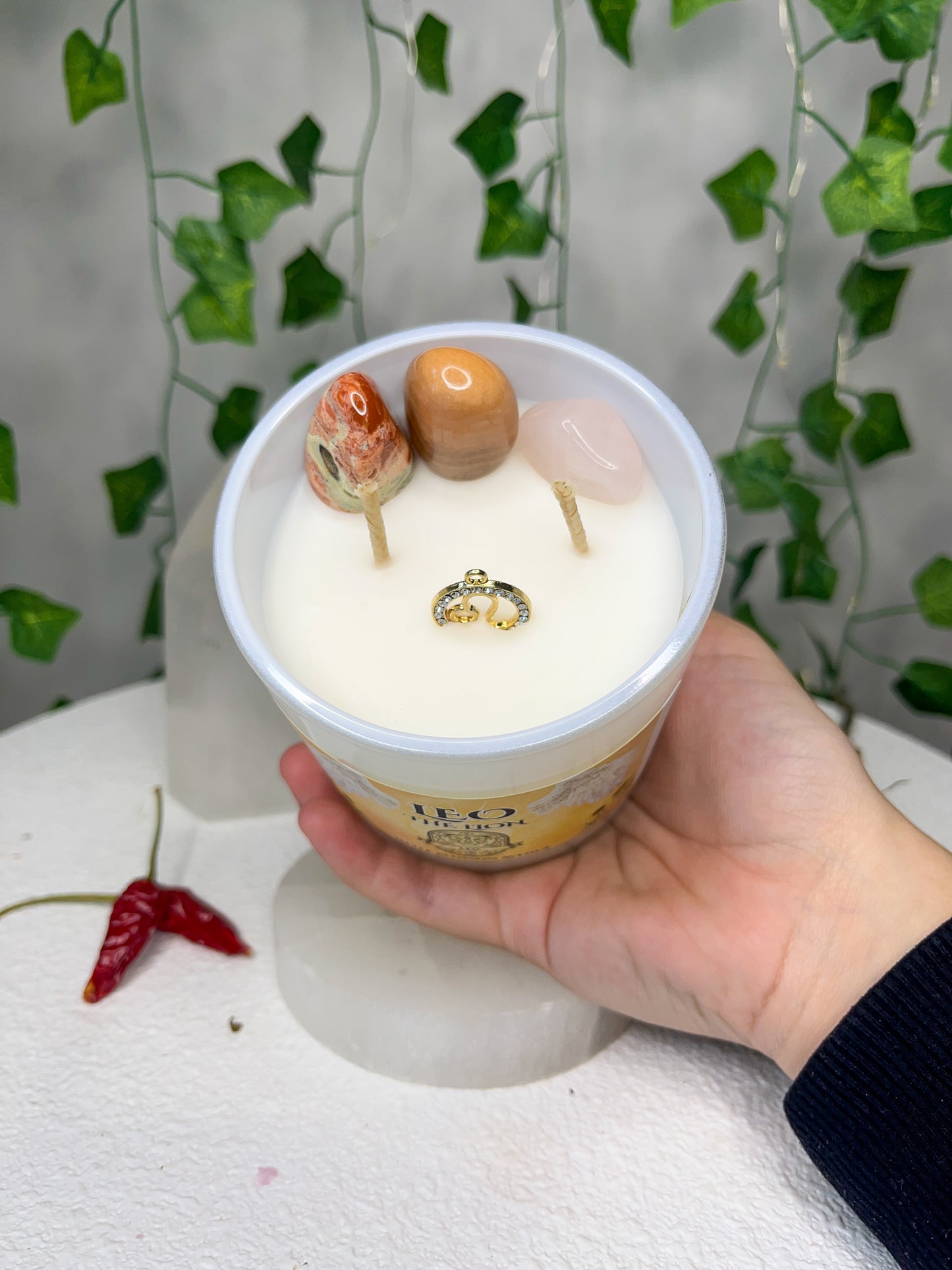 Zodiac Leo Candle