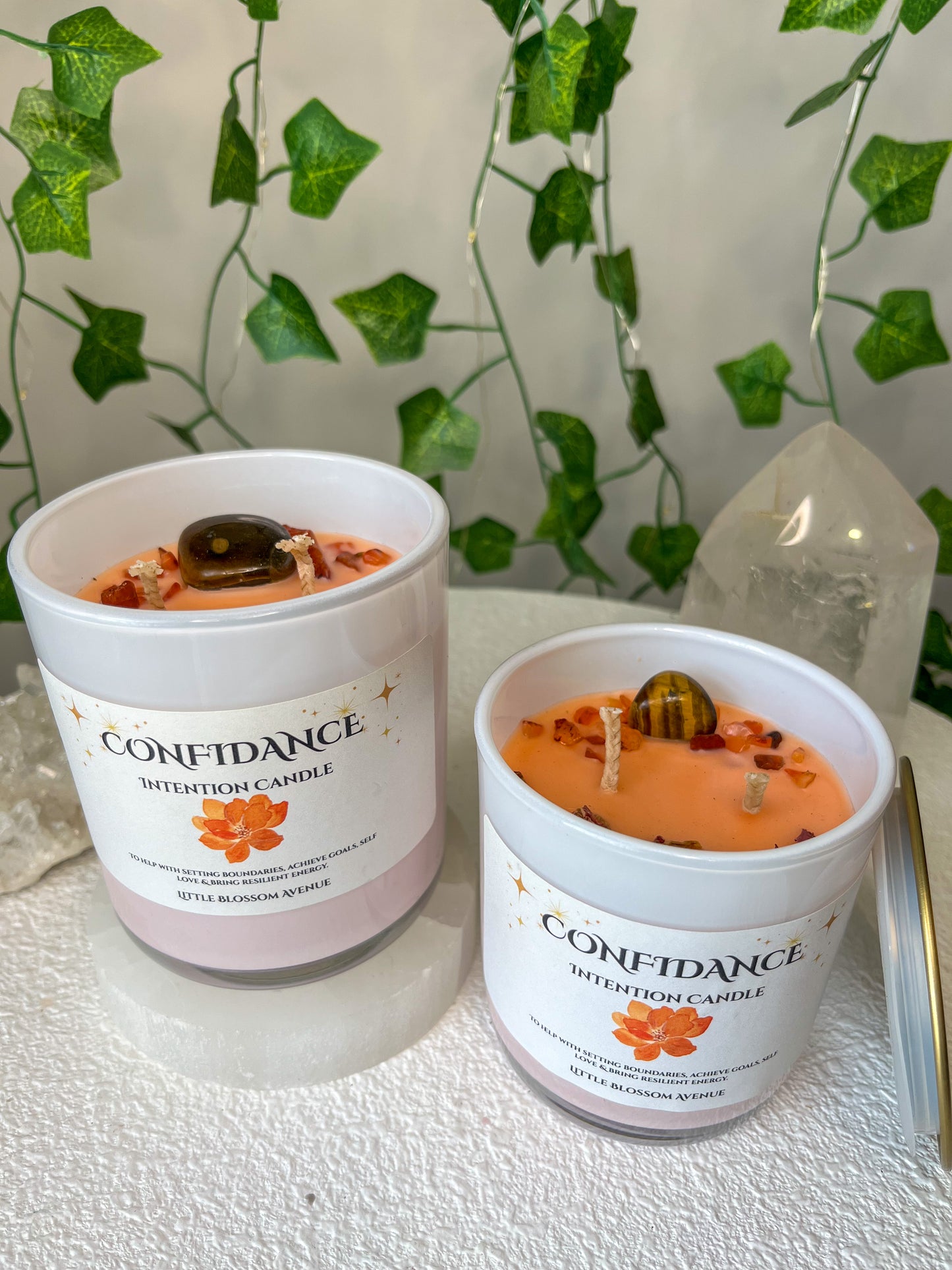 Confidence Intention Candle