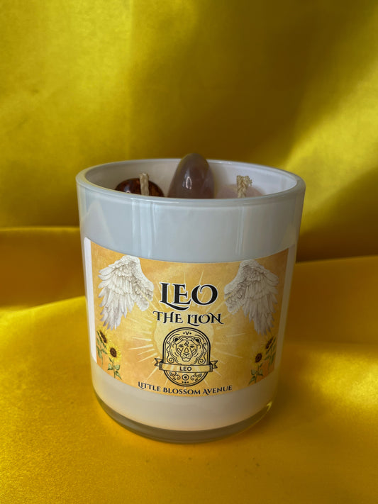 Zodiac Leo Candle