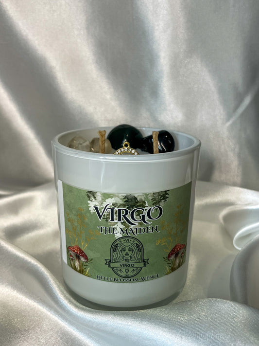 Zodiac Virgo Candle