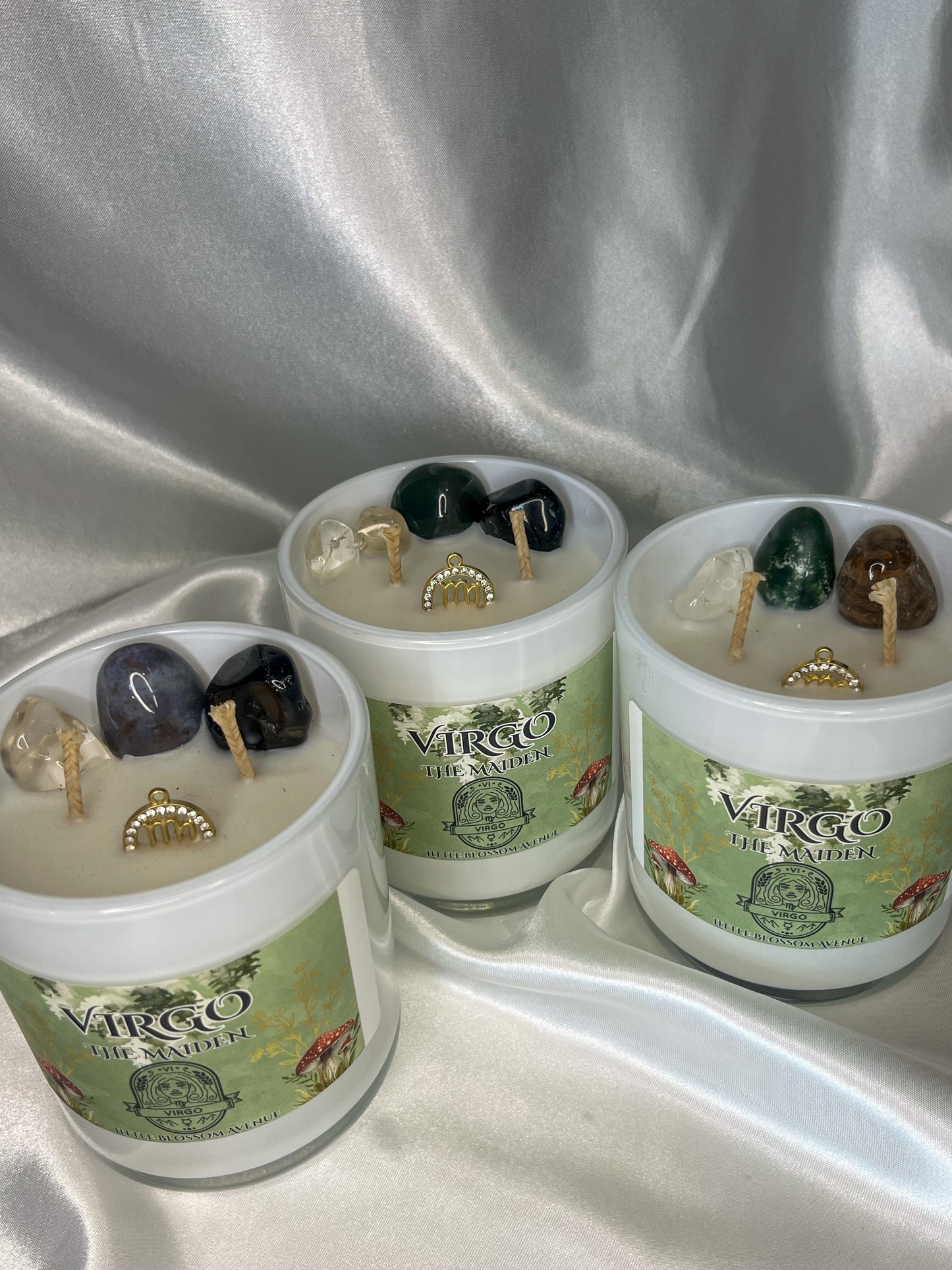 Zodiac Virgo Candle
