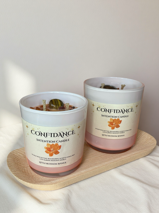 Confidence Intention Candle