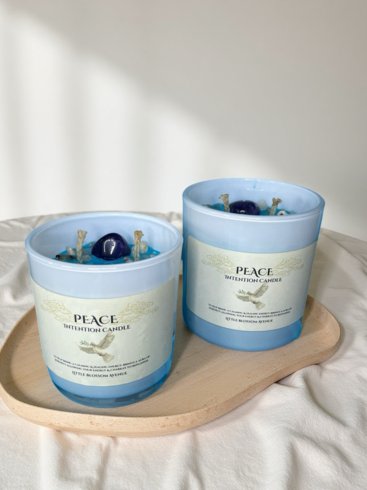 Peace Intention Candle