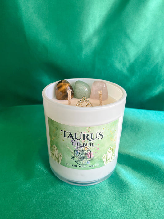 Zodiac Taurus Candle