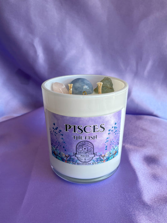 Zodiac Pisces Candle