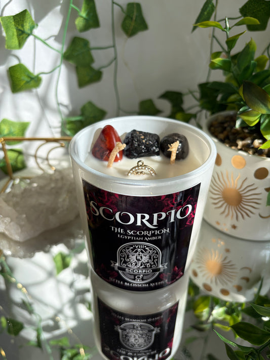 Zodiac Scorpio Candle