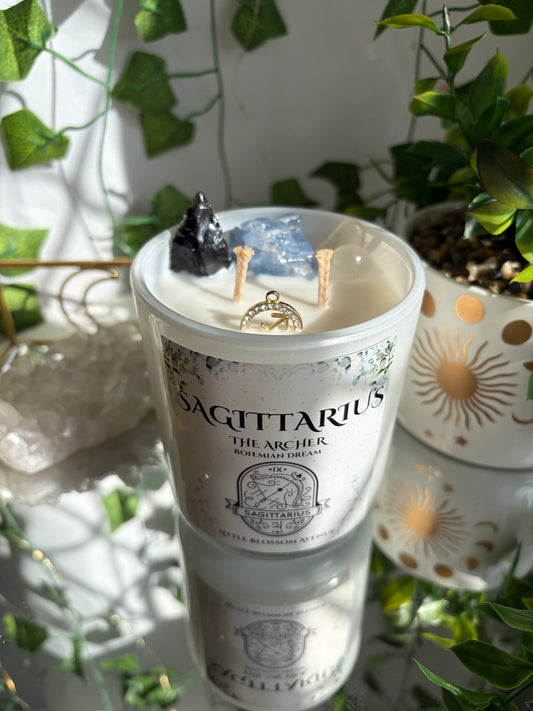 Zodiac Sagittarius Candle
