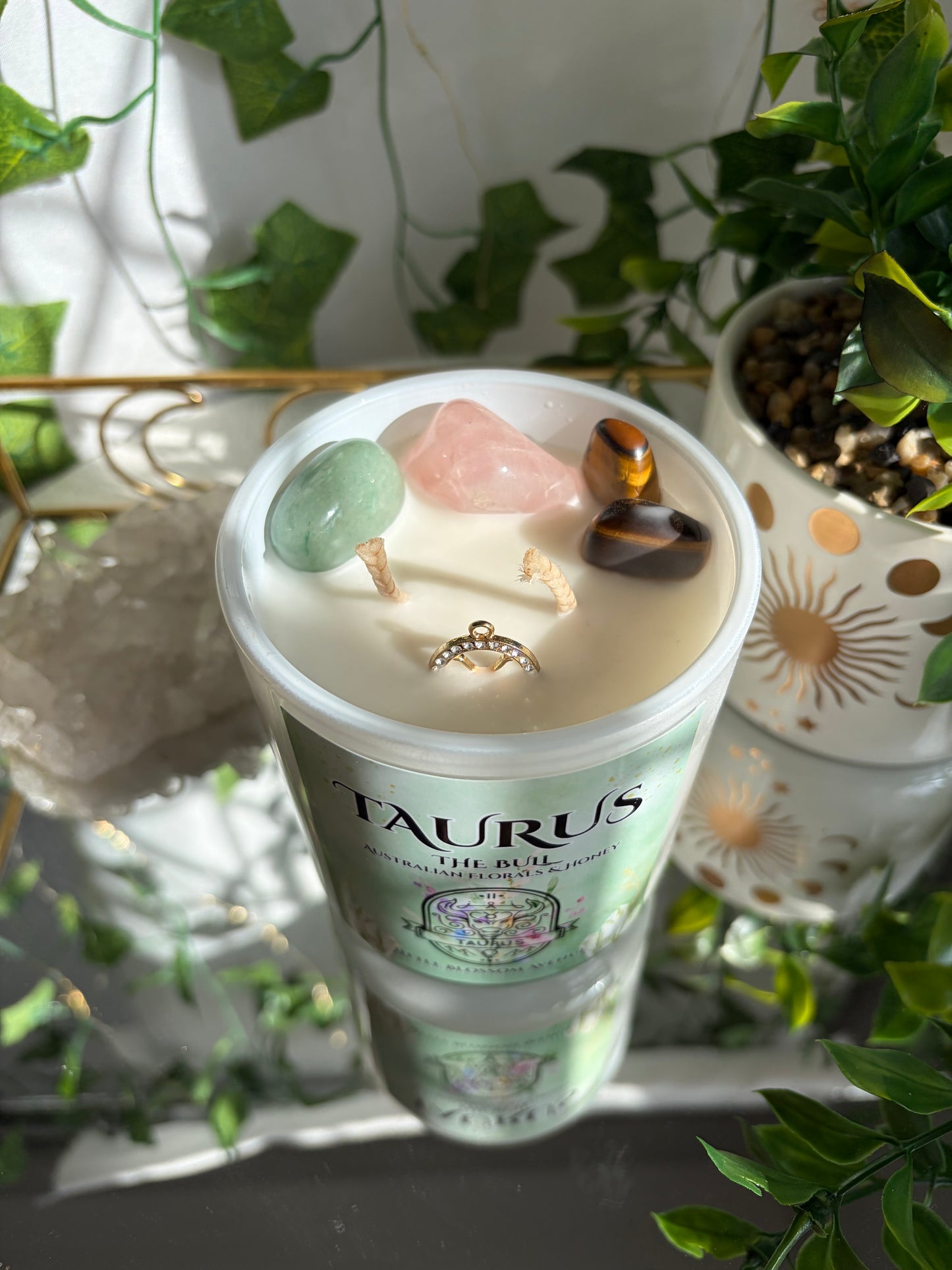 Zodiac Taurus Candle