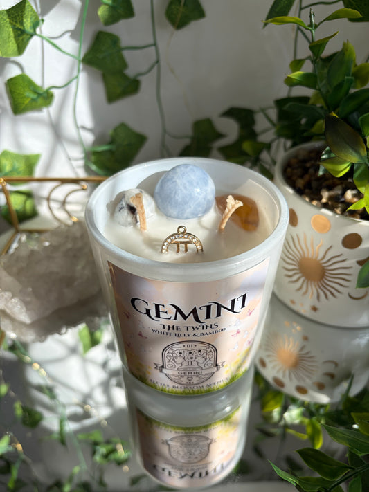 Zodiac Gemini Candle