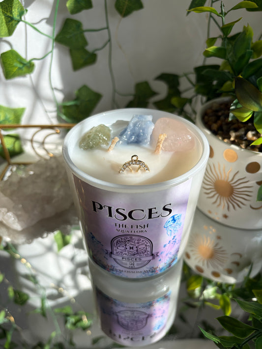 Zodiac Pisces Candle