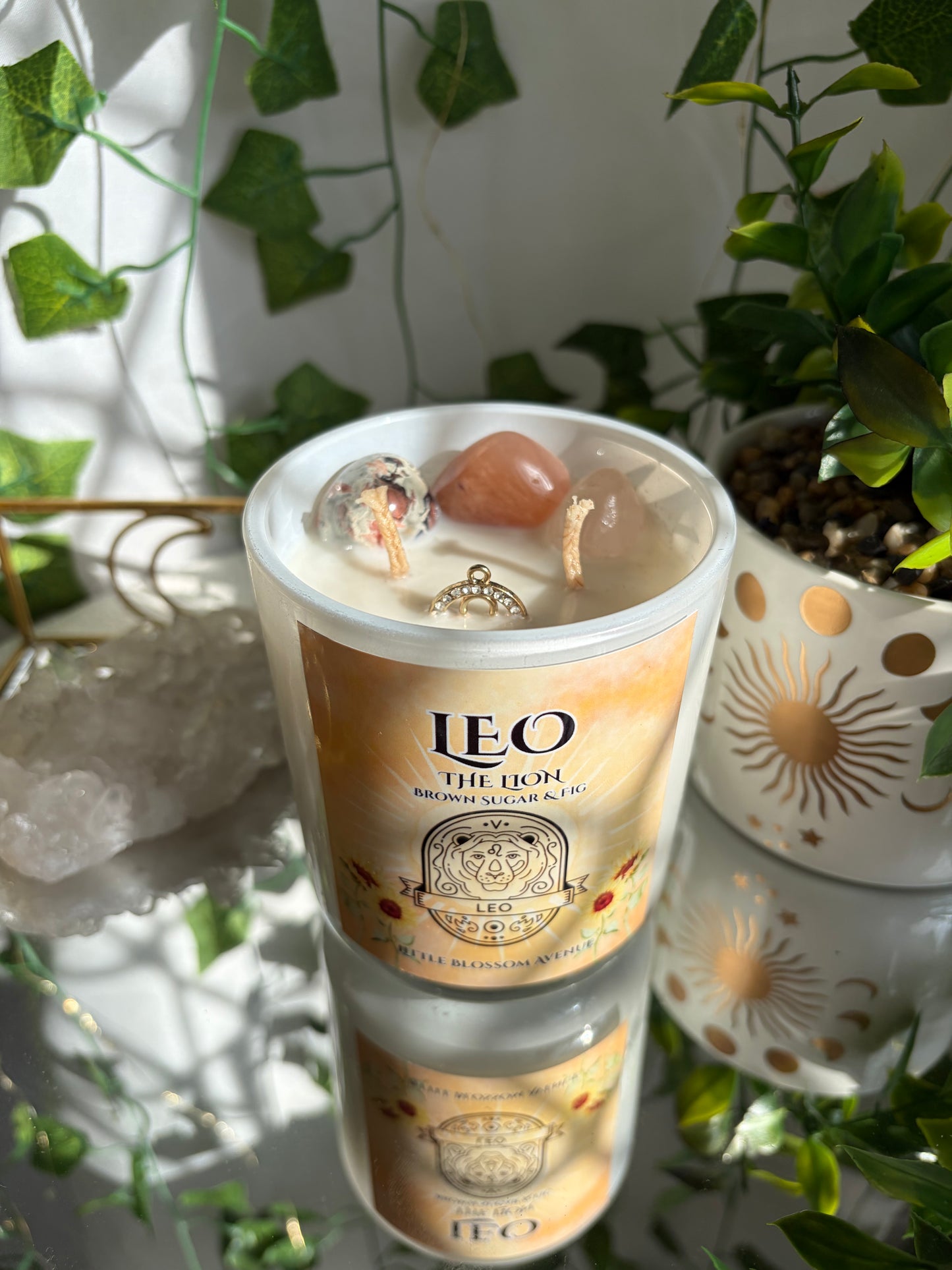 Zodiac Leo Candle