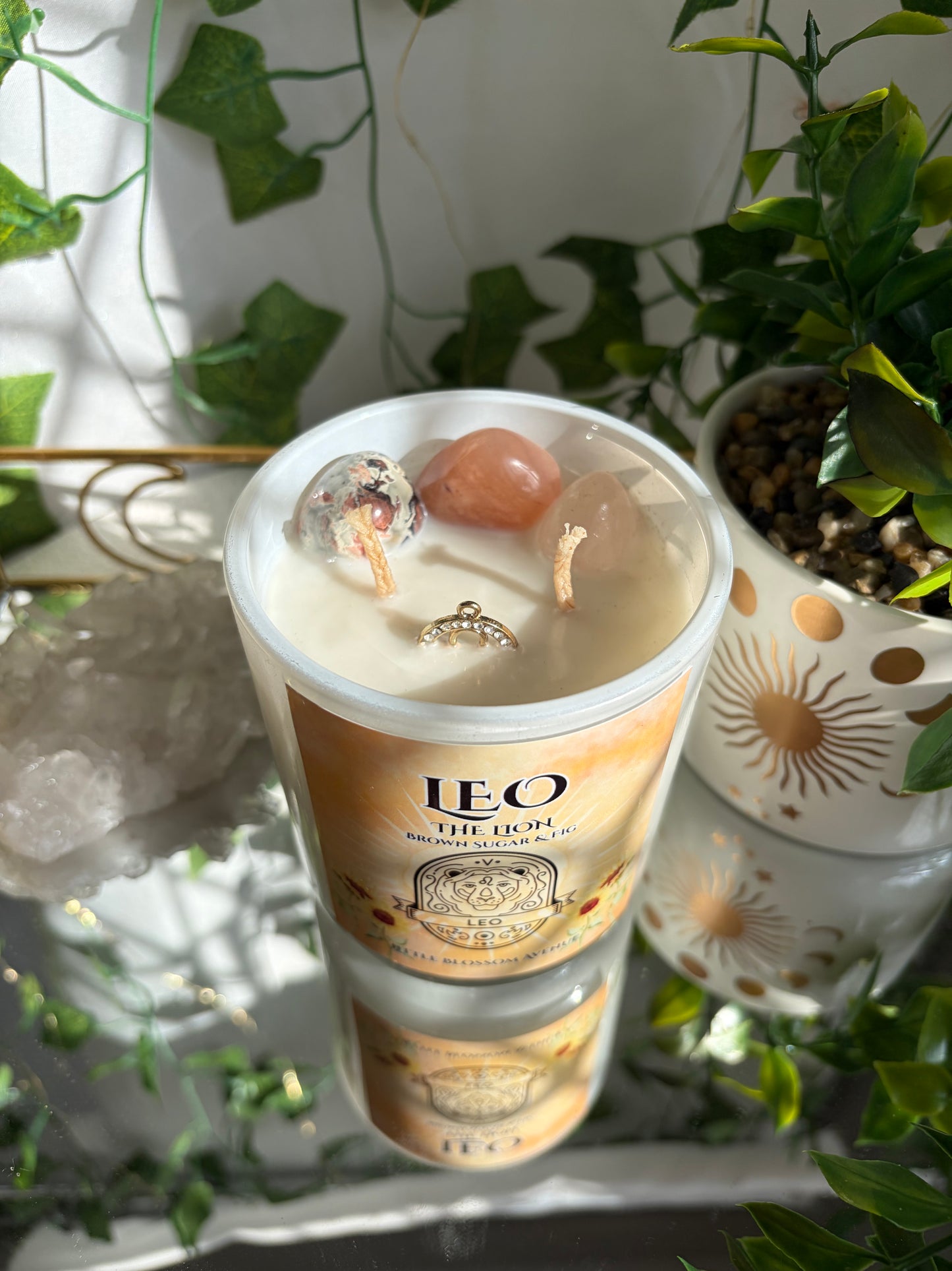 Zodiac Leo Candle