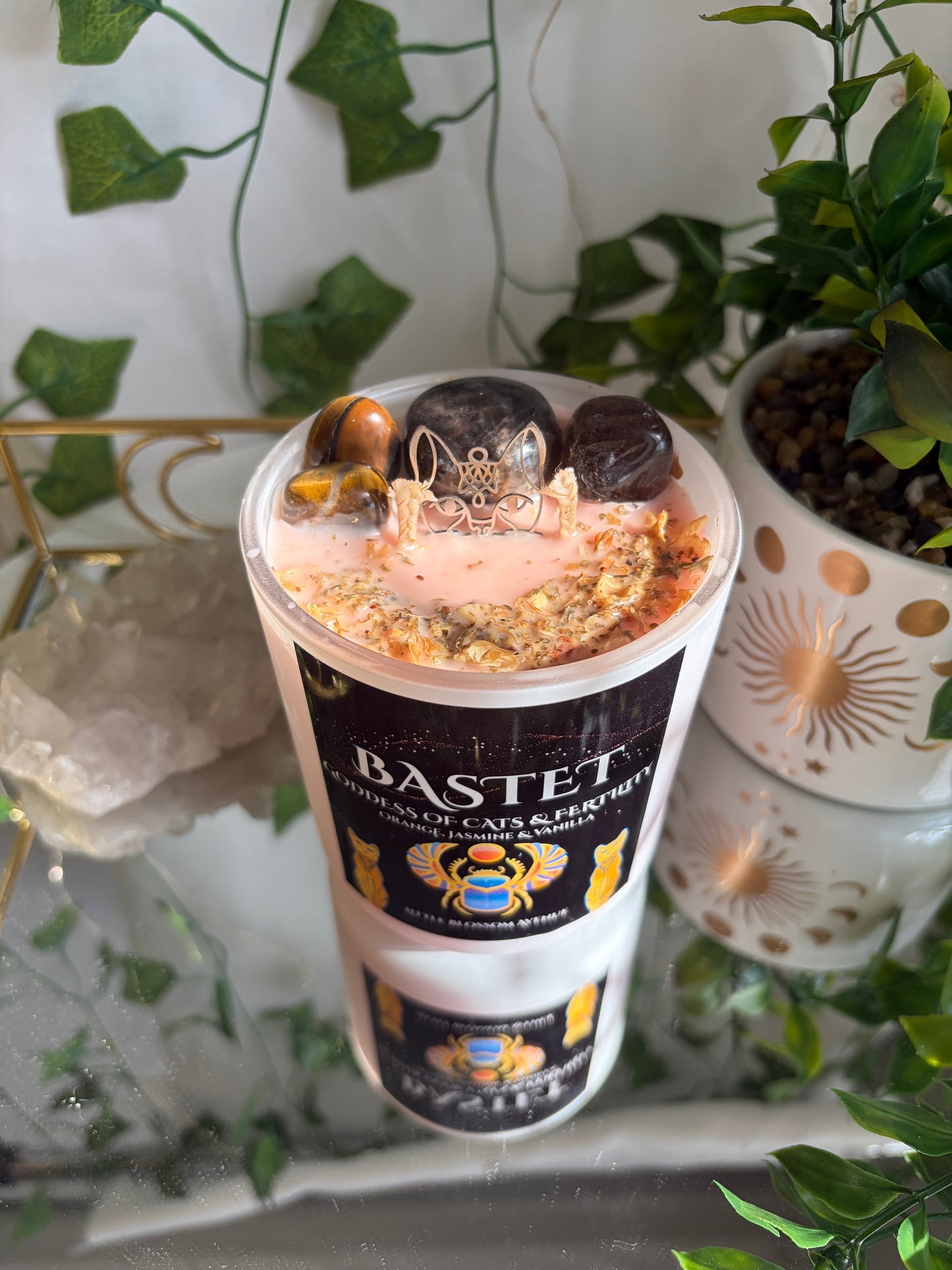 Bastet Candle