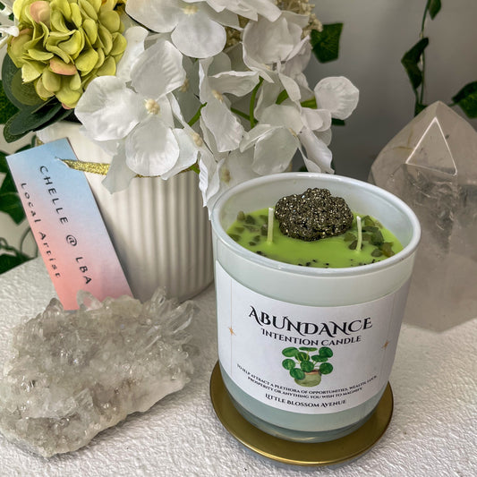 Abundance Intention Candle