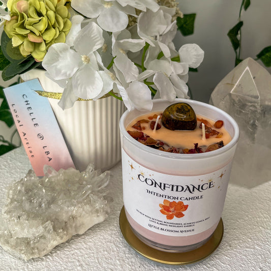 Confidence Intention Candle